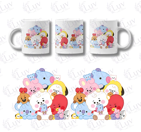 Tazón BT21 | Sweet Together
