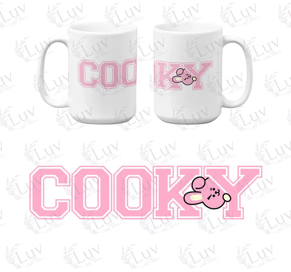Tazón BT21 | Cooky Letter Pop 1
