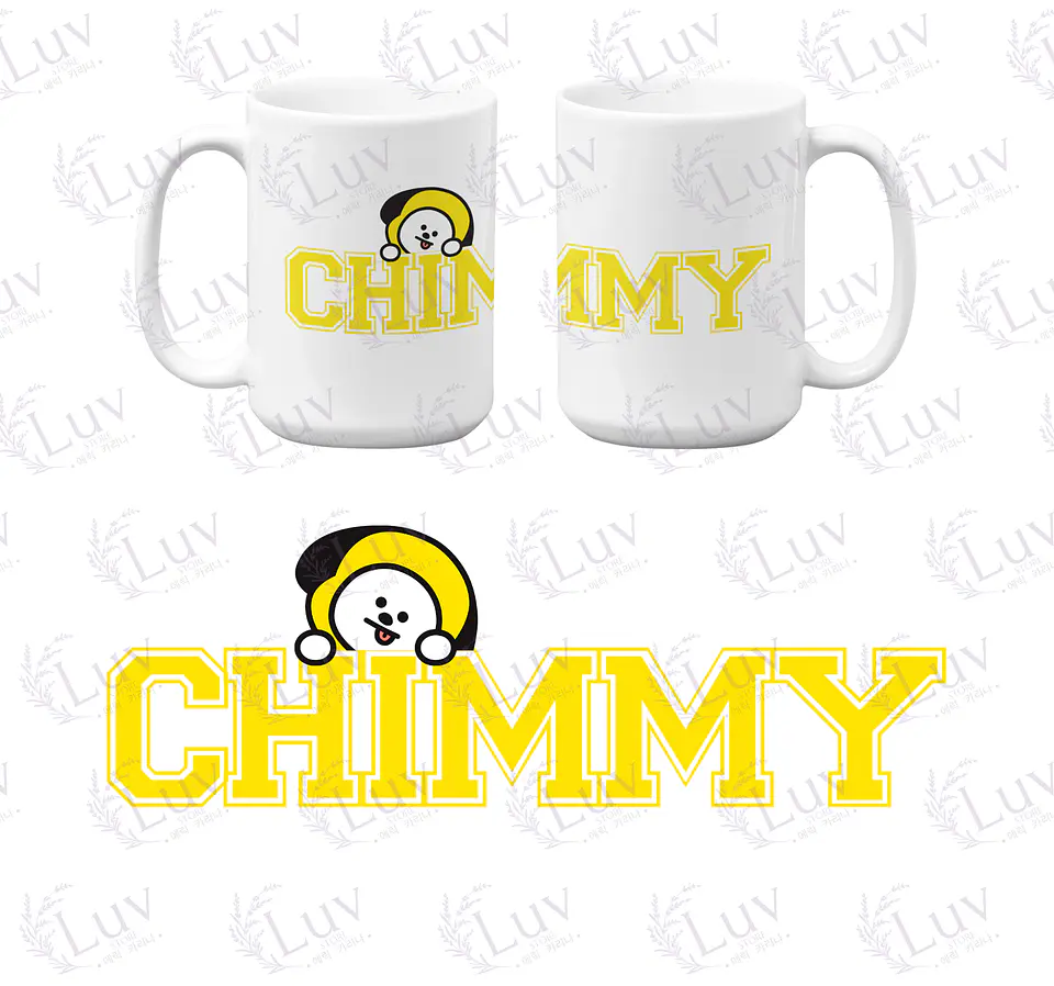 Tazón BT21 | Chimmy Letter Pop 1