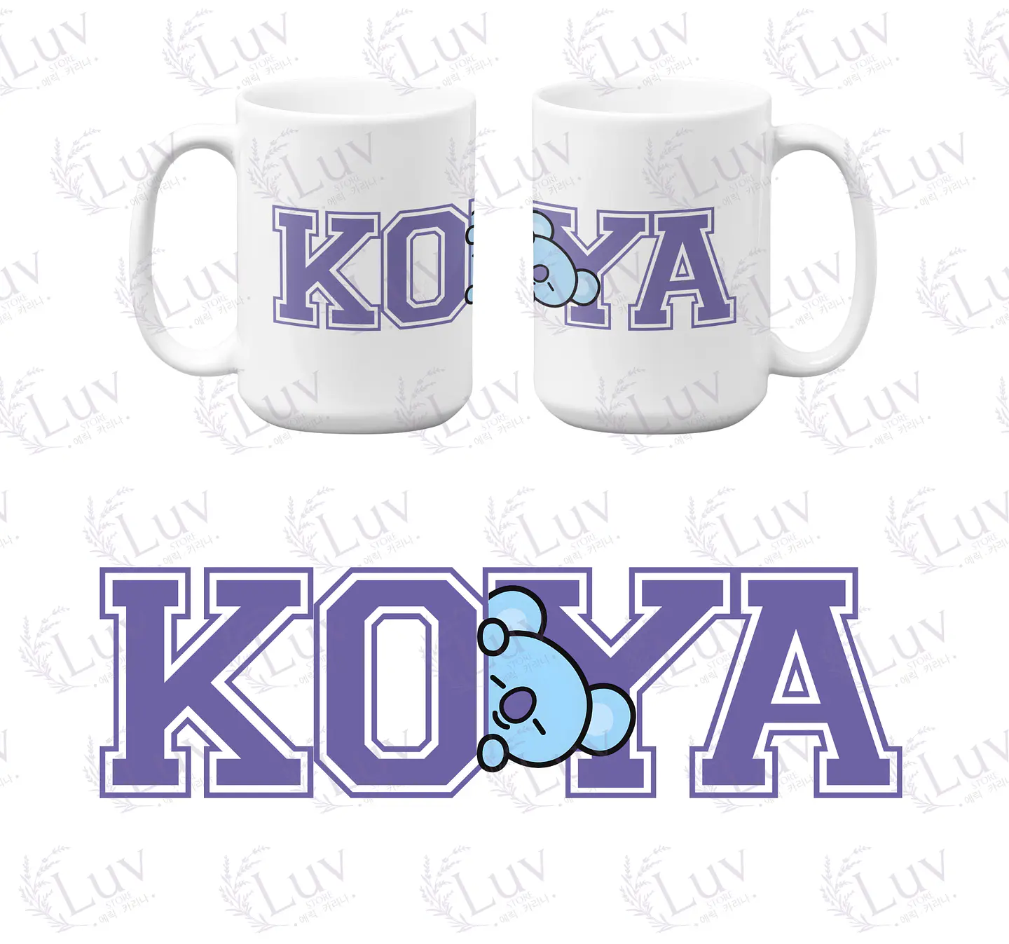 Tazón BT21 | Koya Letter Pop 1