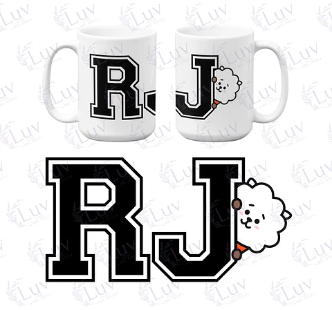 Tazón BT21 | RJ Letter Pop