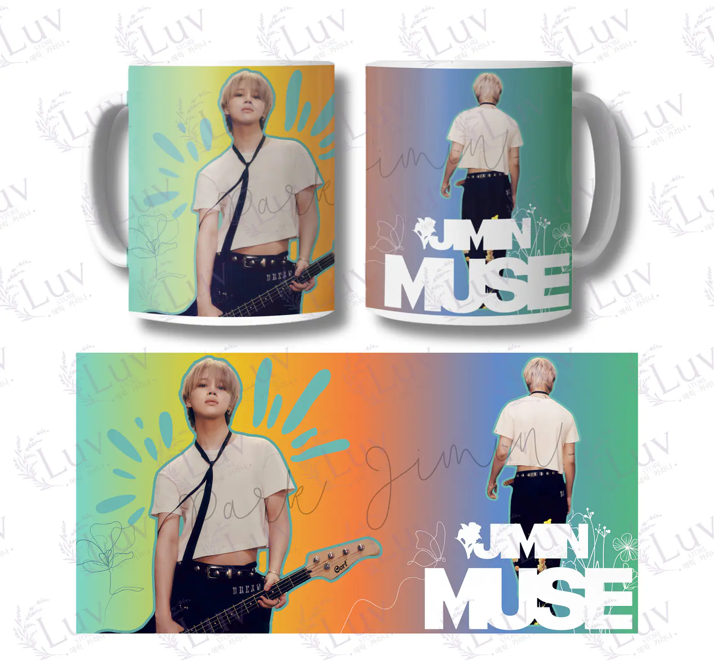 Tazón Jimin BTS | Muse Pastel 1