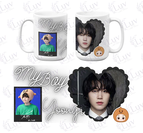 Tazón SUGA BTS | My Boy Yoongi