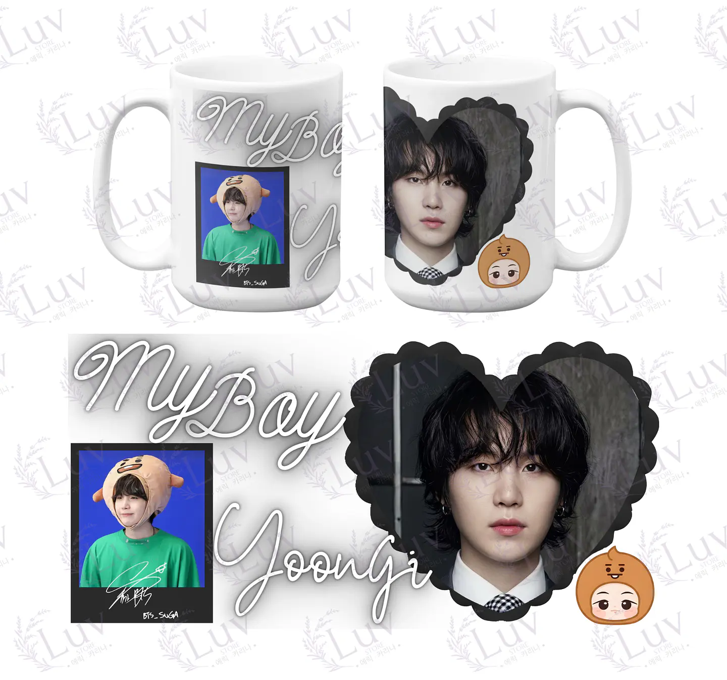 Tazón SUGA BTS | My Boy Yoongi 1