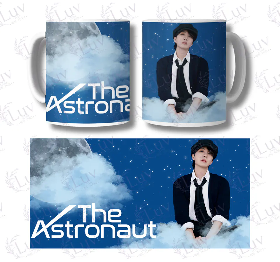 Tazón J-Hope BTS | The Astronaut 1