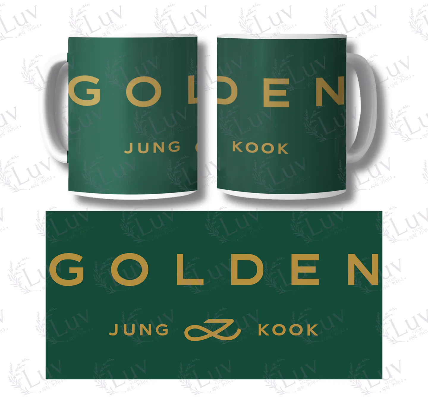 Tazón Jungkook BTS | Golden 1