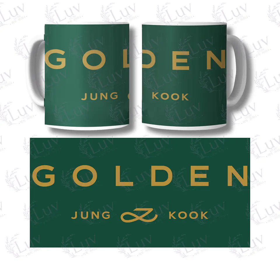 Tazón Jungkook BTS | Golden 1