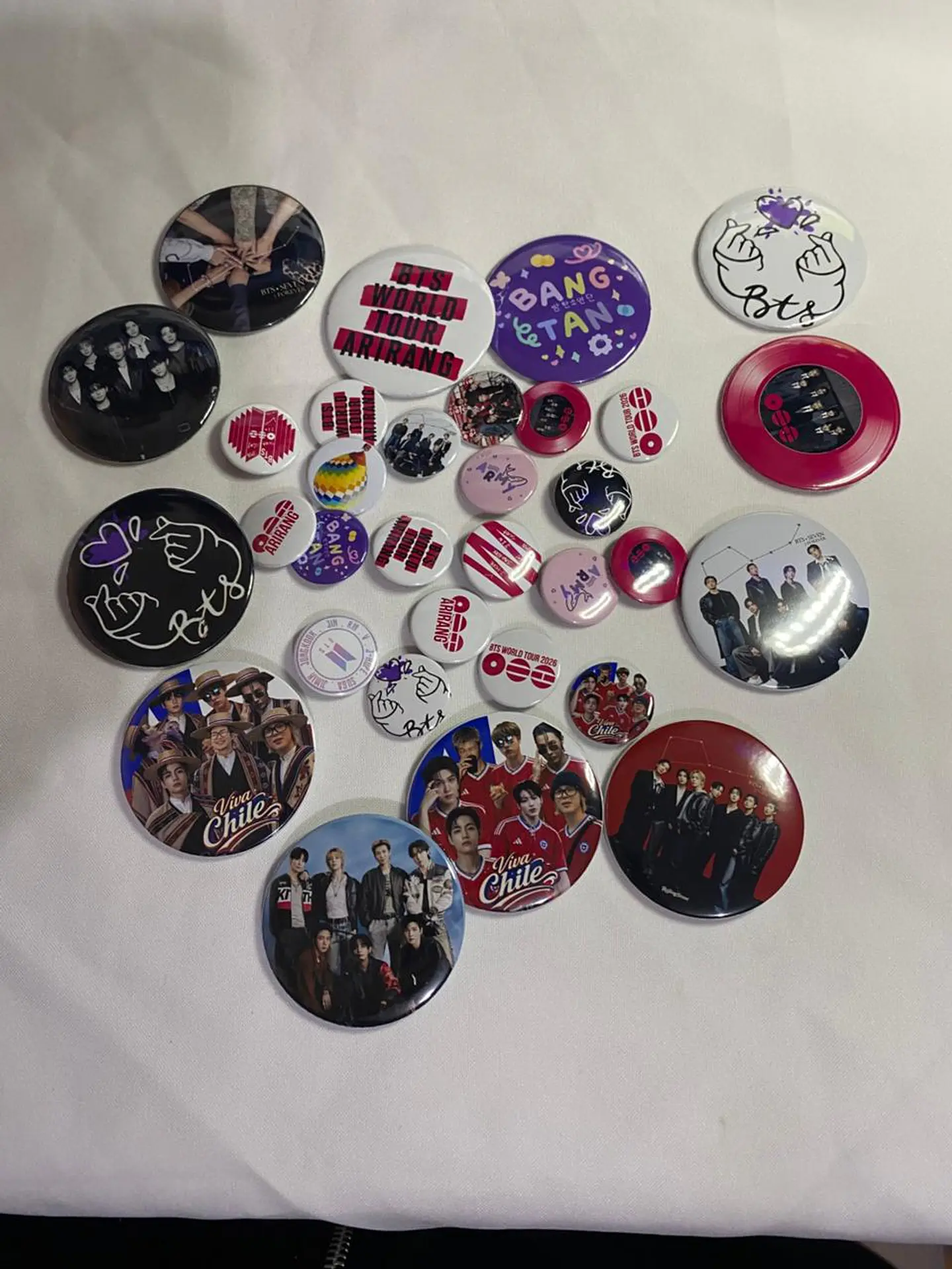 Chapitas BTS OT7 | Colección Grupal 5