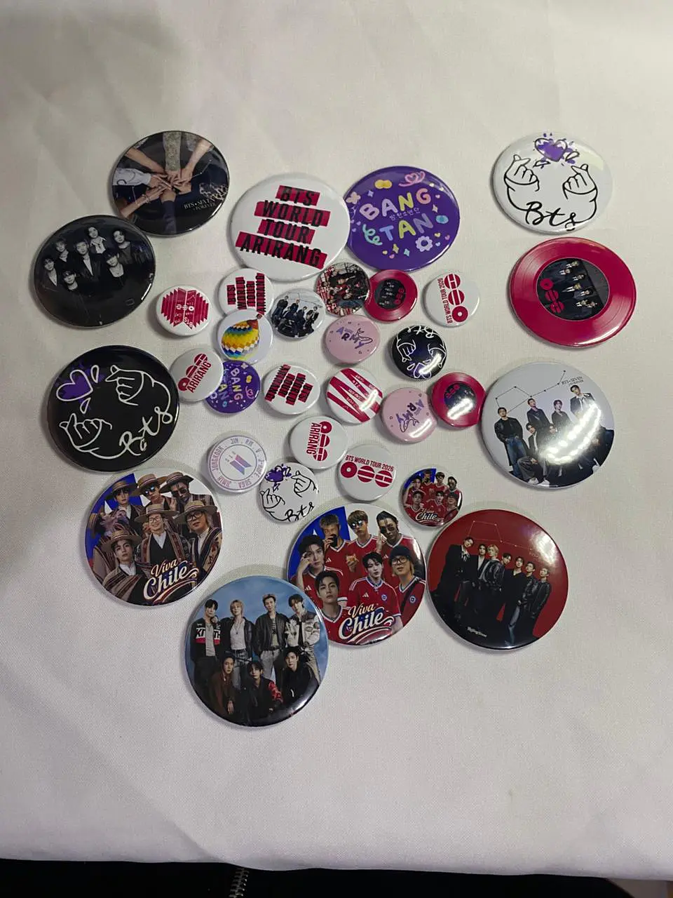 Chapitas BTS OT7 | Colección Grupal 5