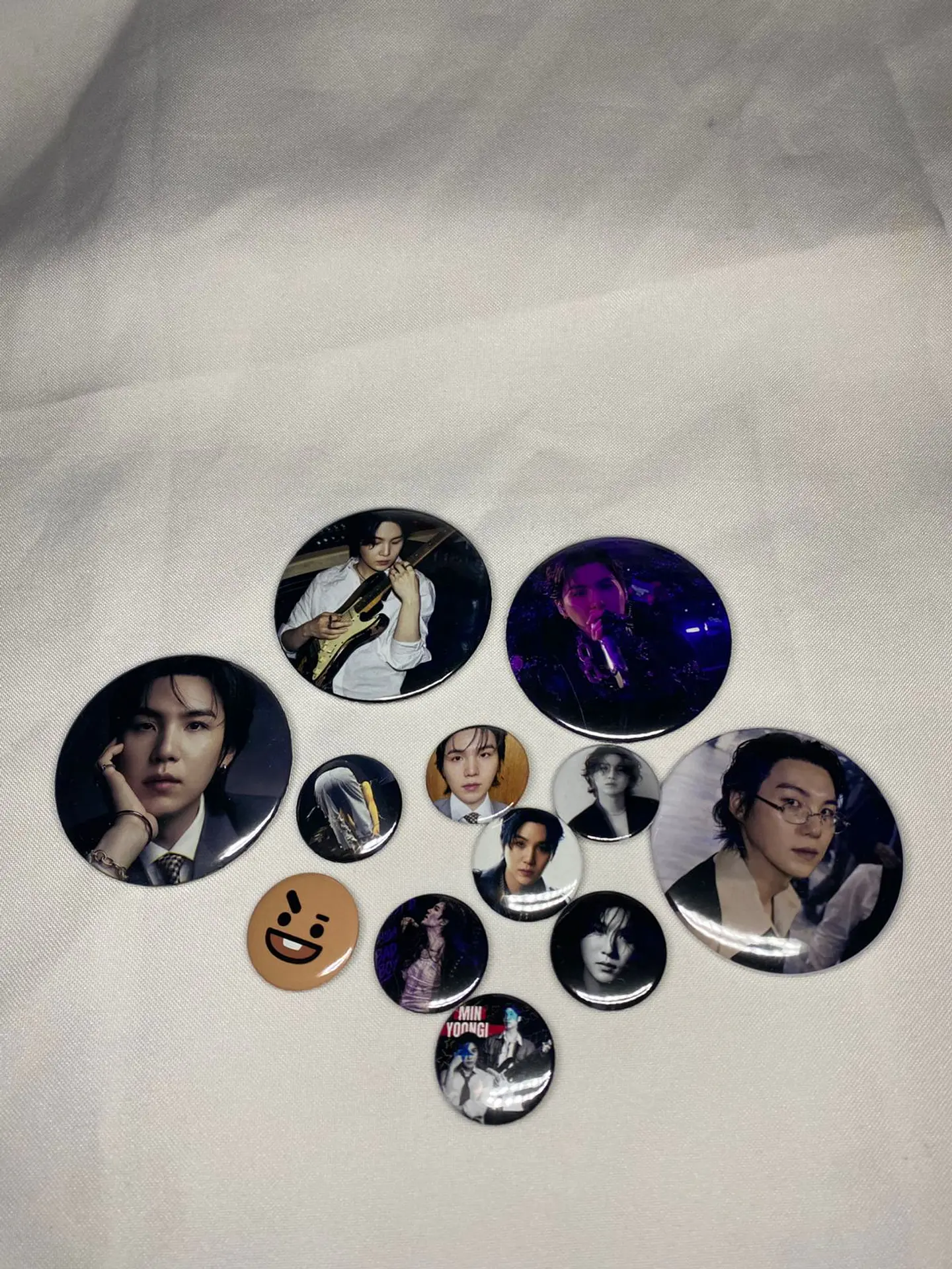 Chapitas SUGA BTS | Colección Yoongi 9