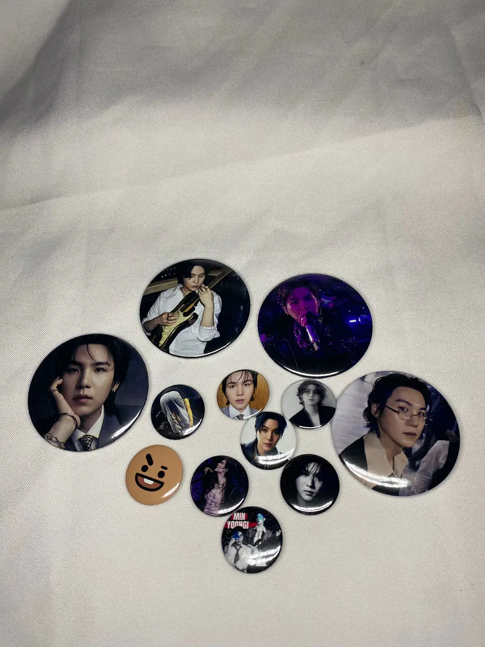 Chapitas SUGA BTS | Colección Yoongi 9