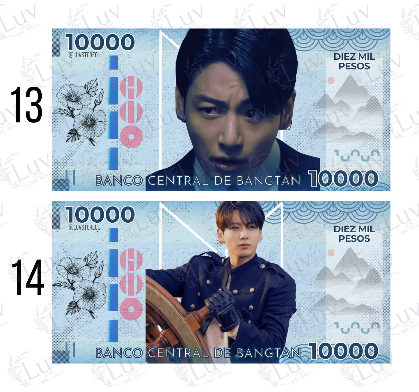 Bitibilletes BTS OT7 | Edición Coleccionable 7