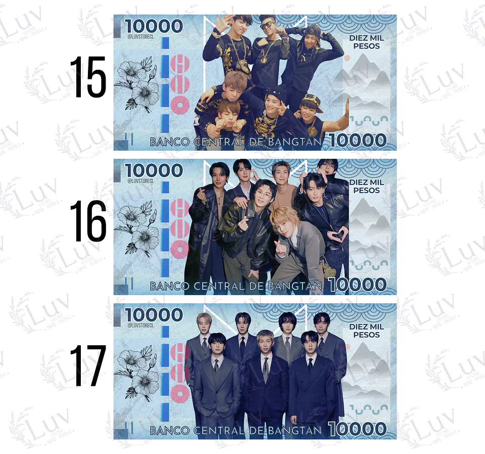 Bitibilletes BTS OT7 | Edición Coleccionable 8