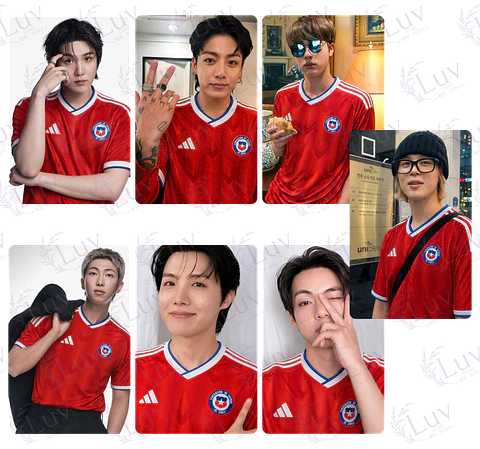 Set Photocards BTS OT7 | Selección Chilena Ver. 6