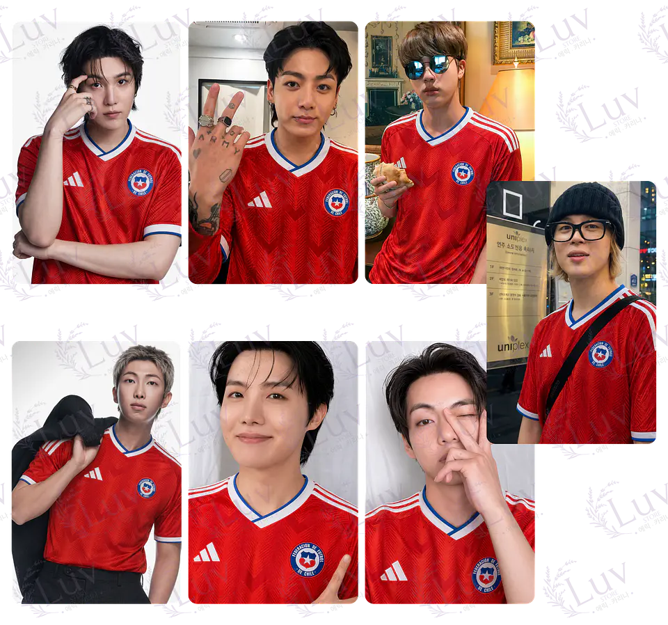 Set Photocards BTS OT7 | Selección Chilena Ver. 6 1
