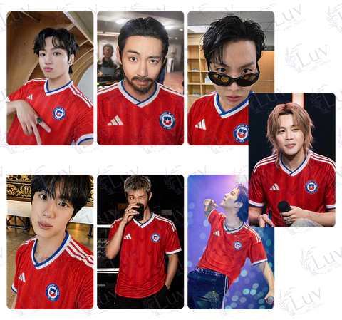 Set Photocards BTS OT7 | Selección Chilena Ver. 5