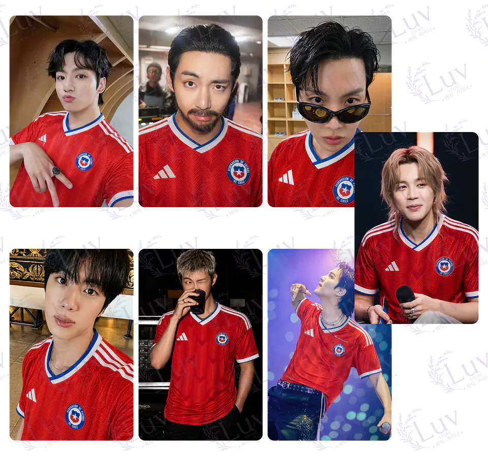 Set Photocards BTS OT7 | Selección Chilena Ver. 5 1