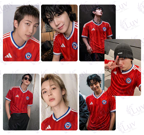 Set Photocards BTS OT7 | Selección Chilena Ver. 4