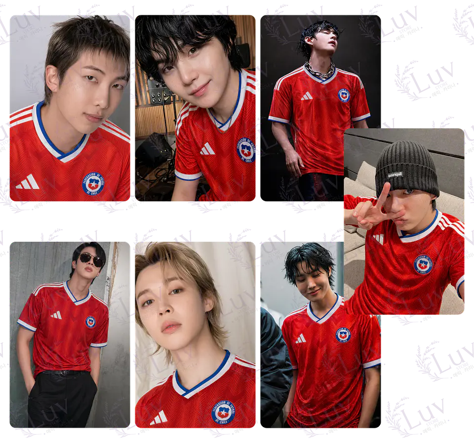 Set Photocards BTS OT7 | Selección Chilena Ver. 4 1