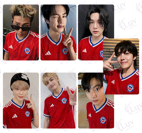 Set Photocards BTS OT7 | Selección Chilena Ver. 3