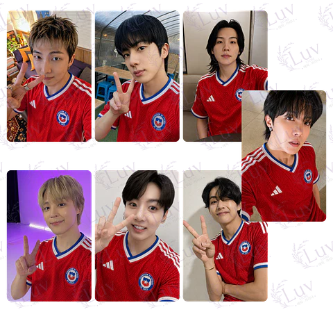 Set Photocards BTS OT7 | Selección Chilena Ver. 2