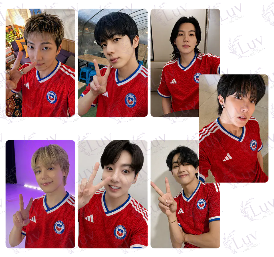Set Photocards BTS OT7 | Selección Chilena Ver. 2 1