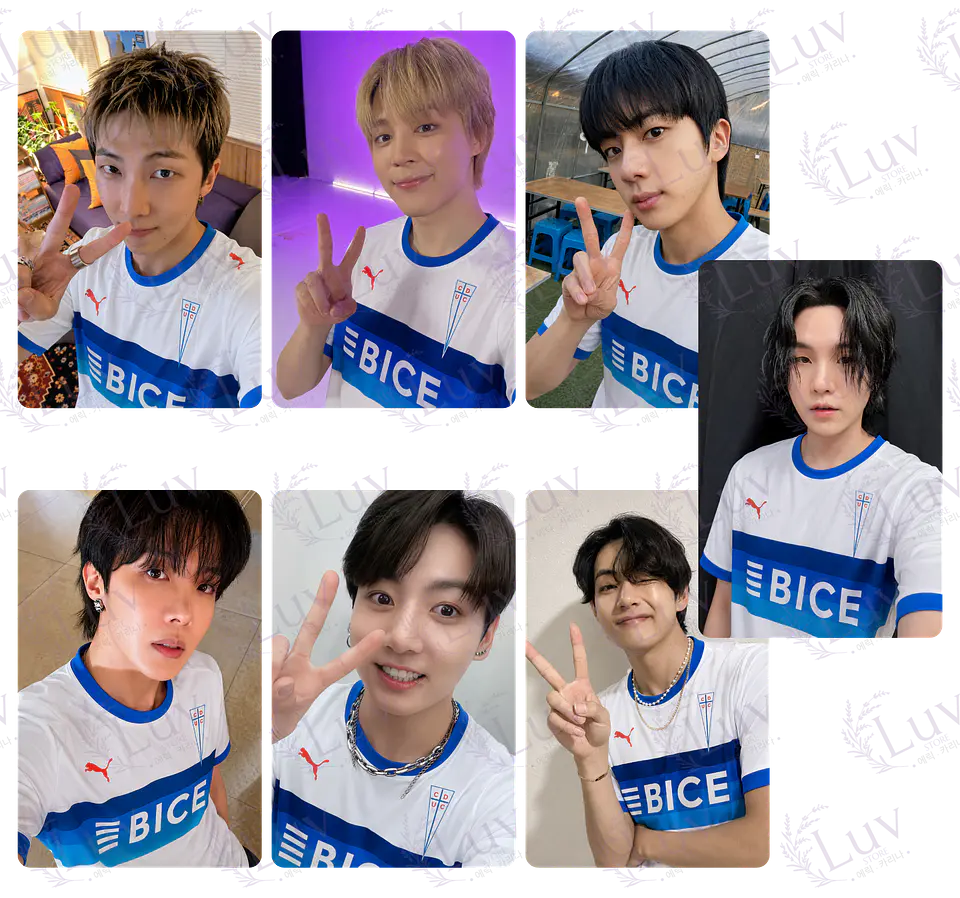 Set Photocards BTS OT7 | Universidad Católica Ver. 5 1