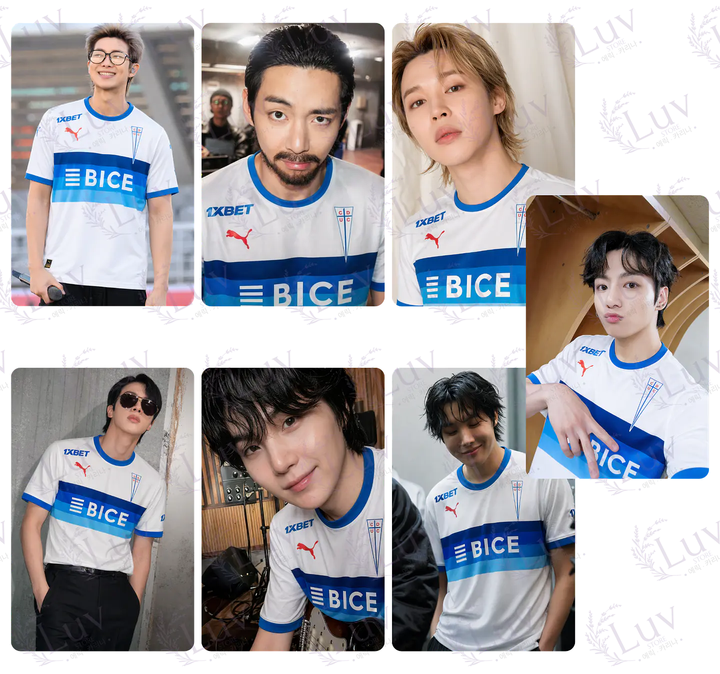 Set Photocards BTS OT7 | Universidad Católica Ver. 4 1