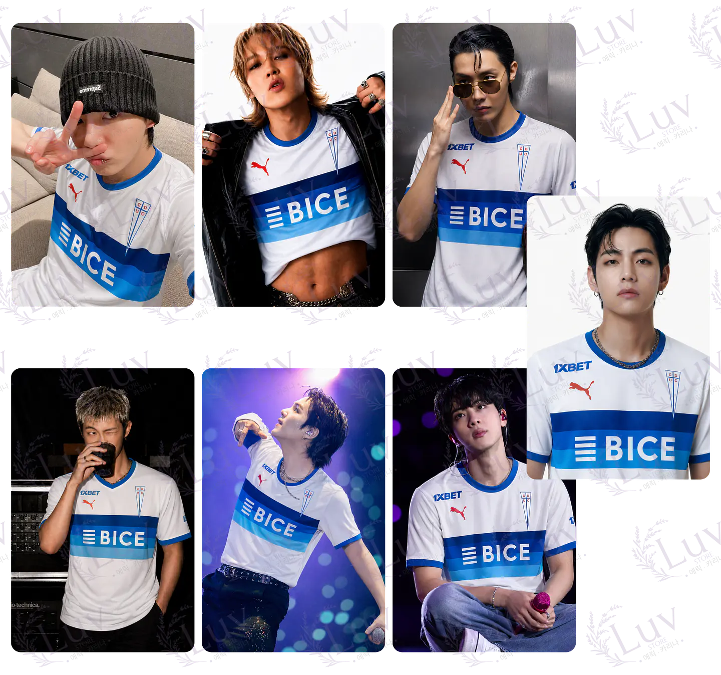 Set Photocards BTS OT7 | Universidad Católica Ver. 3 1
