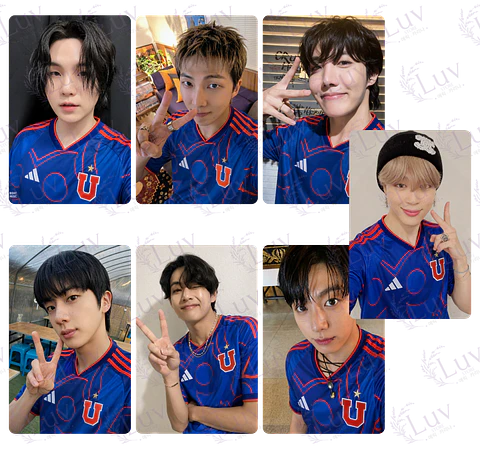 Set Photocards BTS OT7 | Universidad de Chile Ver. 1