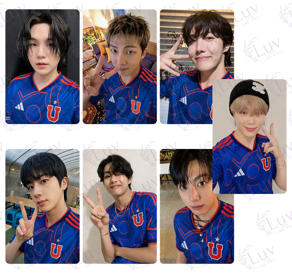 Set Photocards BTS OT7 | Universidad de Chile Ver. 1 1