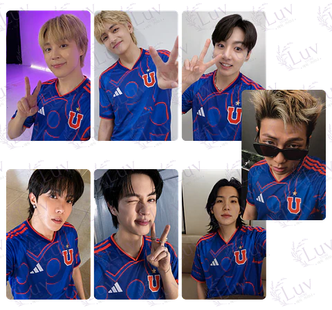 Set Photocards BTS OT7 | Universidad de Chile Ver. 6