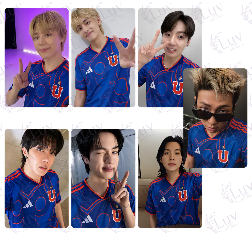 Set Photocards BTS OT7 | Universidad de Chile Ver. 6 1