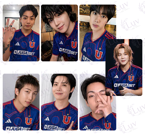 Set Photocards BTS OT7 | Universidad de Chile Ver. 5