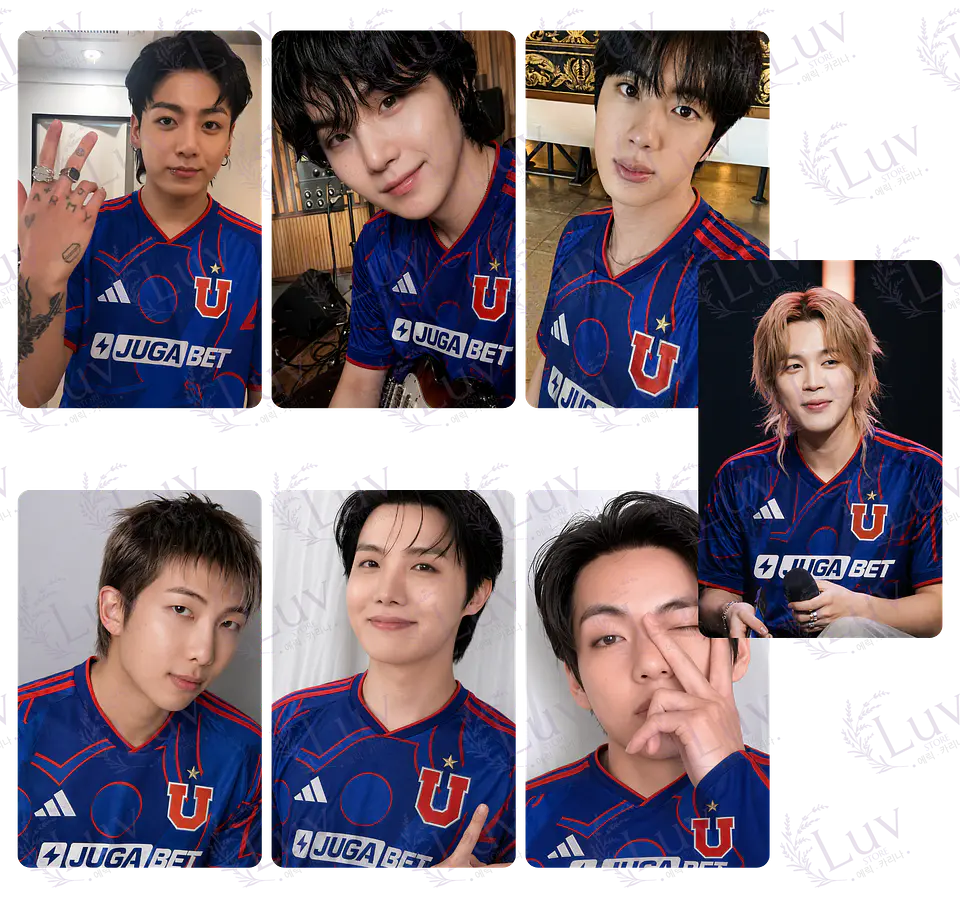 Set Photocards BTS OT7 | Universidad de Chile Ver. 5 1