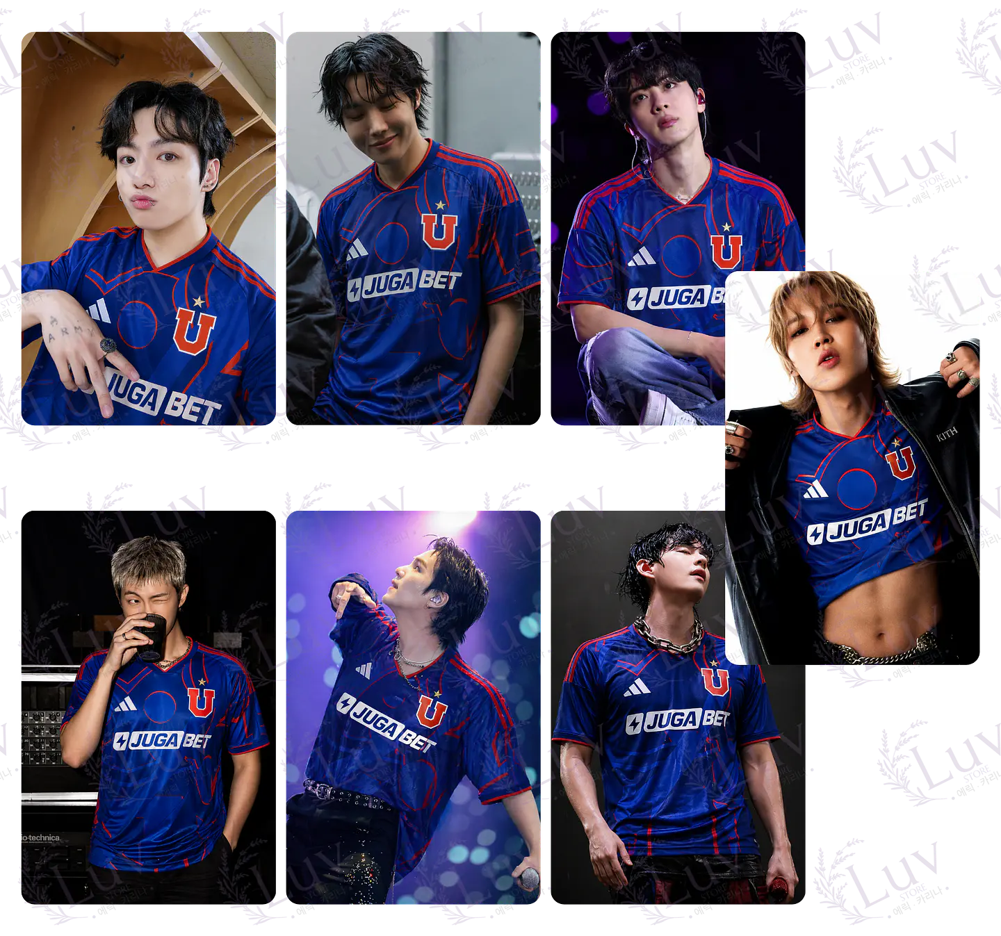 Set Photocards BTS OT7 | Universidad de Chile Ver. 3 1