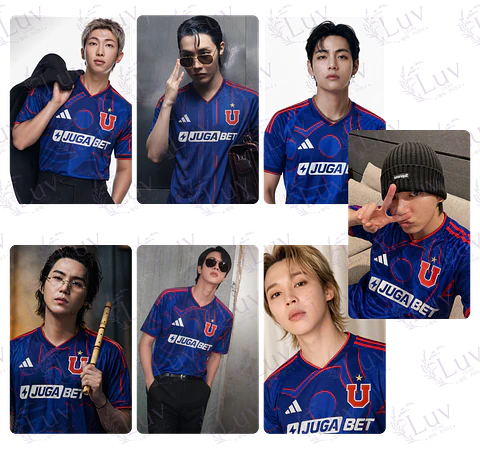 Set Photocards BTS OT7 | Universidad de Chile Ver. 2
