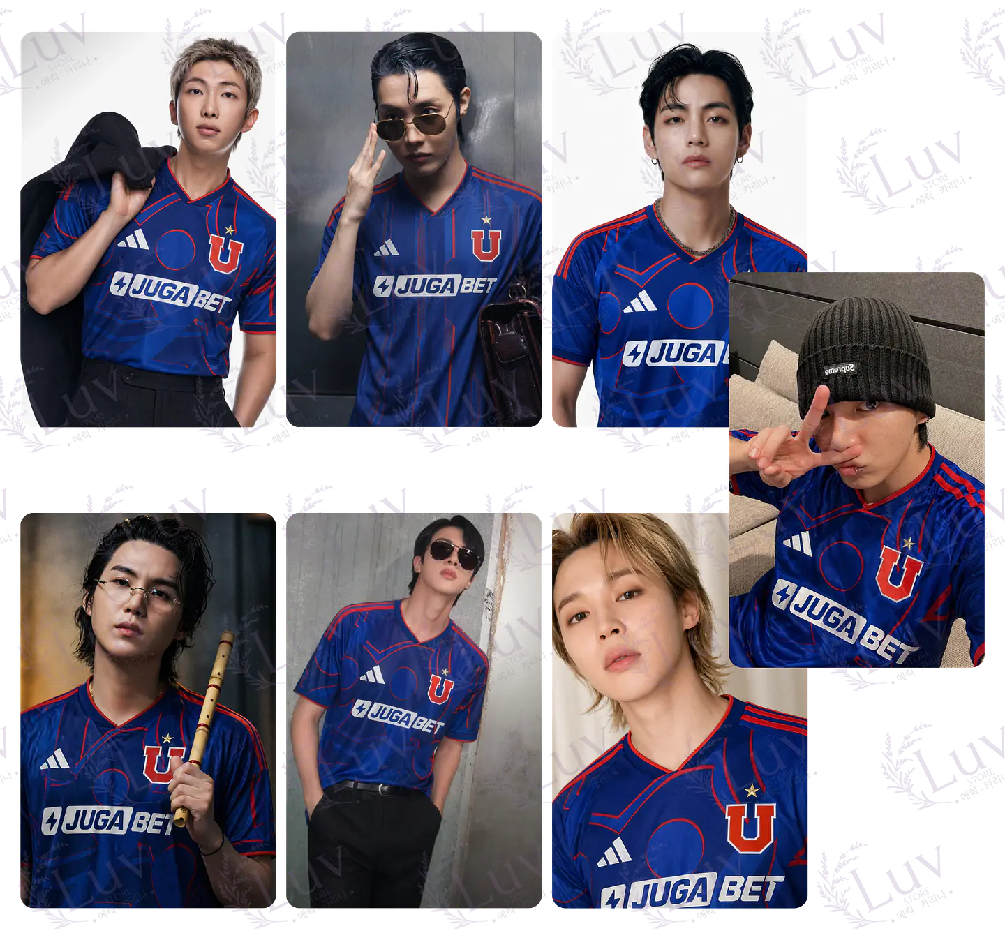 Set Photocards BTS OT7 | Universidad de Chile Ver. 2 1