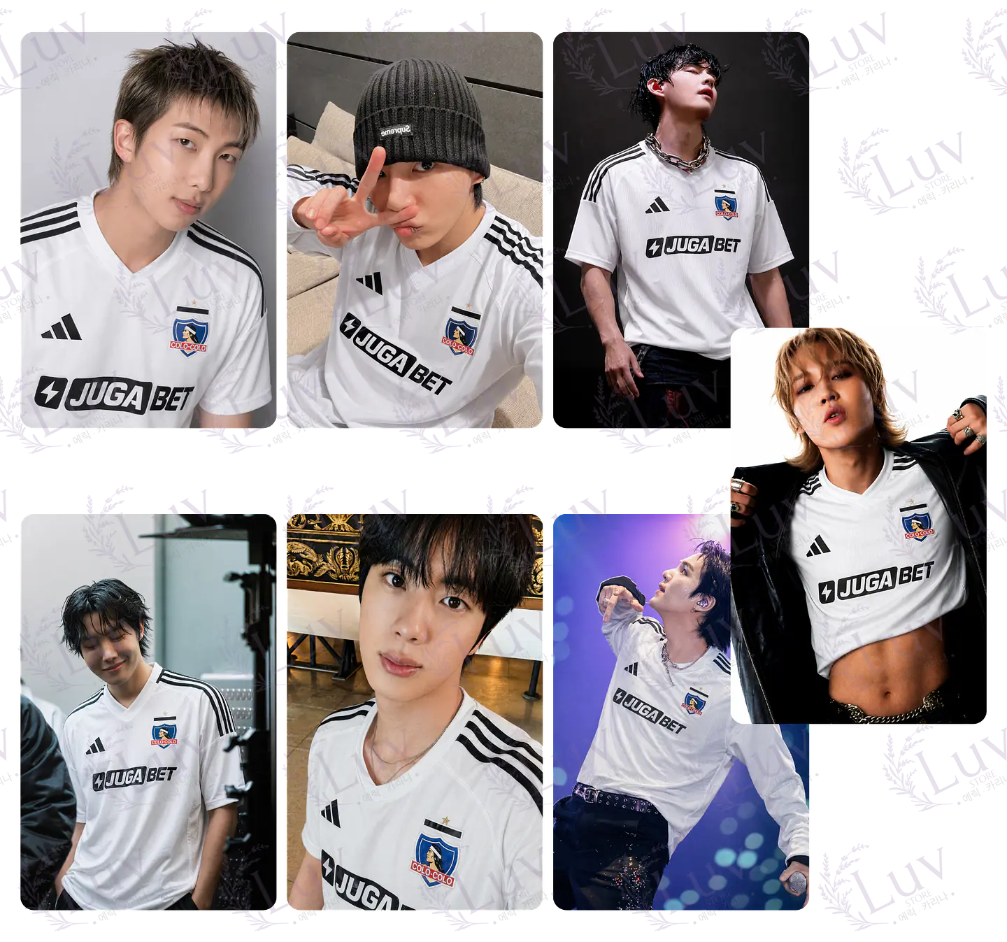 Set Photocards BTS OT7 | Colo-Colo Ver. 1 1