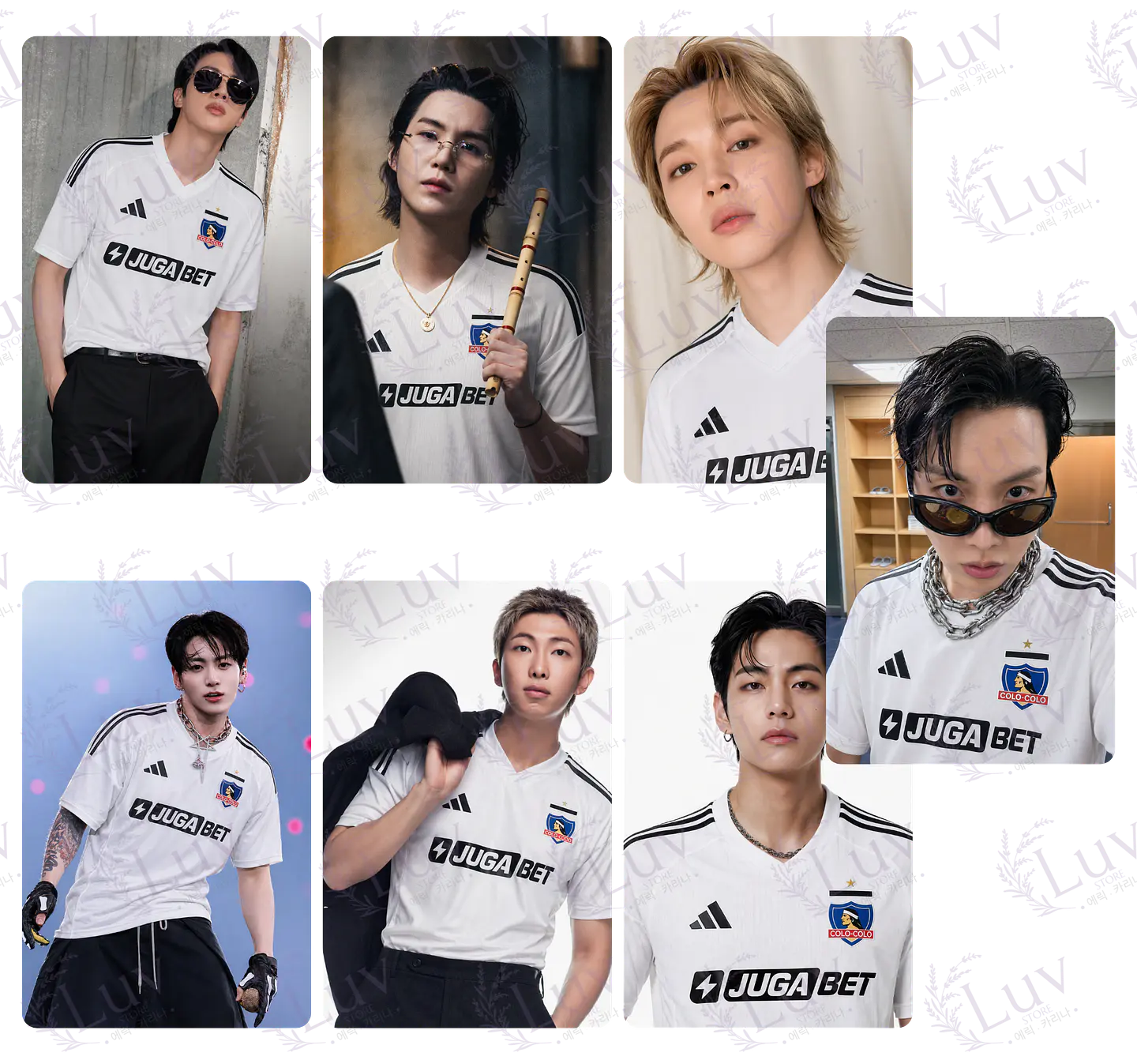 Set Photocards BTS OT7 | Colo-Colo Ver. 6 1