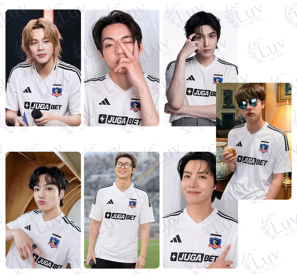 Set Photocards BTS OT7 | Colo-Colo Ver. 5 1