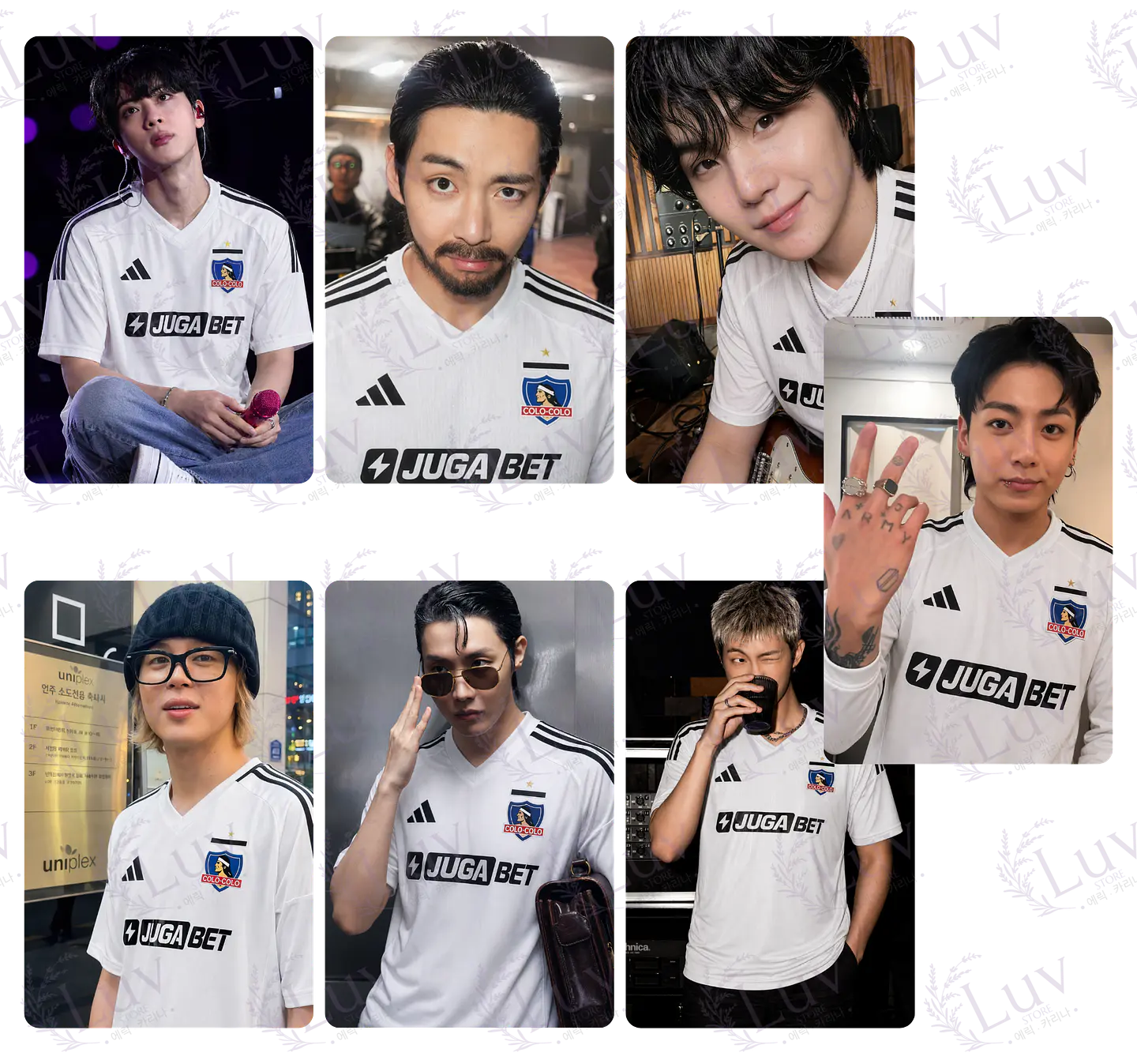 Set Photocards BTS OT7 | Colo-Colo Ver. 4 1