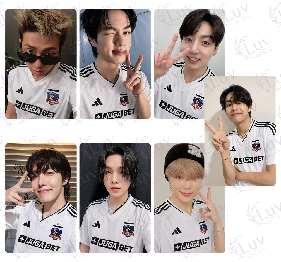 Set Photocards BTS OT7 | Colo-Colo Ver. 3 1