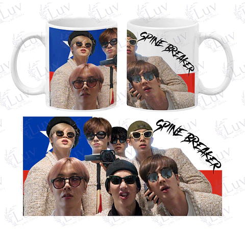 Tazón BTS OT7 | Spine Breaker