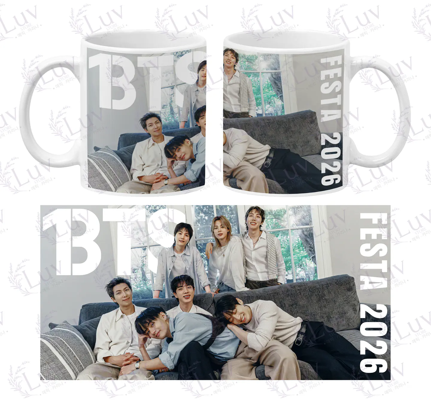 Tazón BTS OT7 | Festa 2026 Memories 1