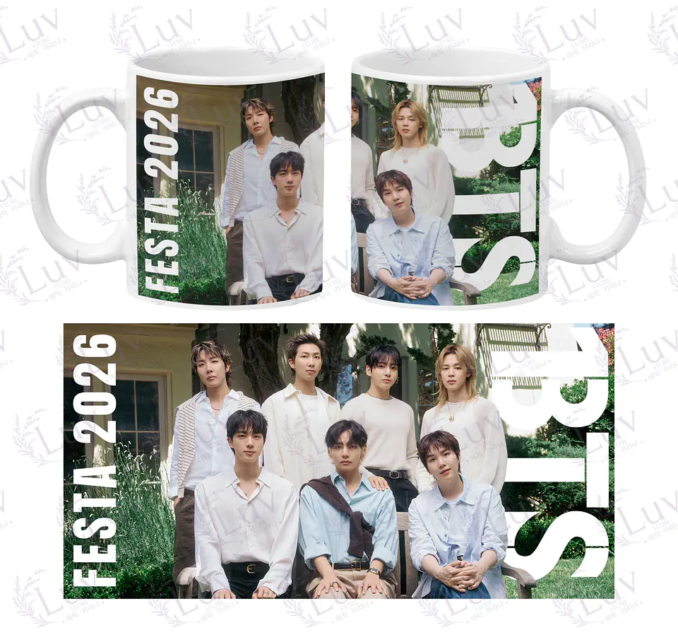 Tazón BTS OT7 | Festa 2026 Scrapbook 1