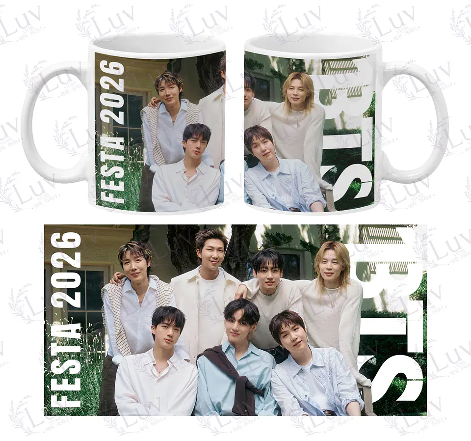 Tazón BTS OT7 | Festa 2026 Collection 1