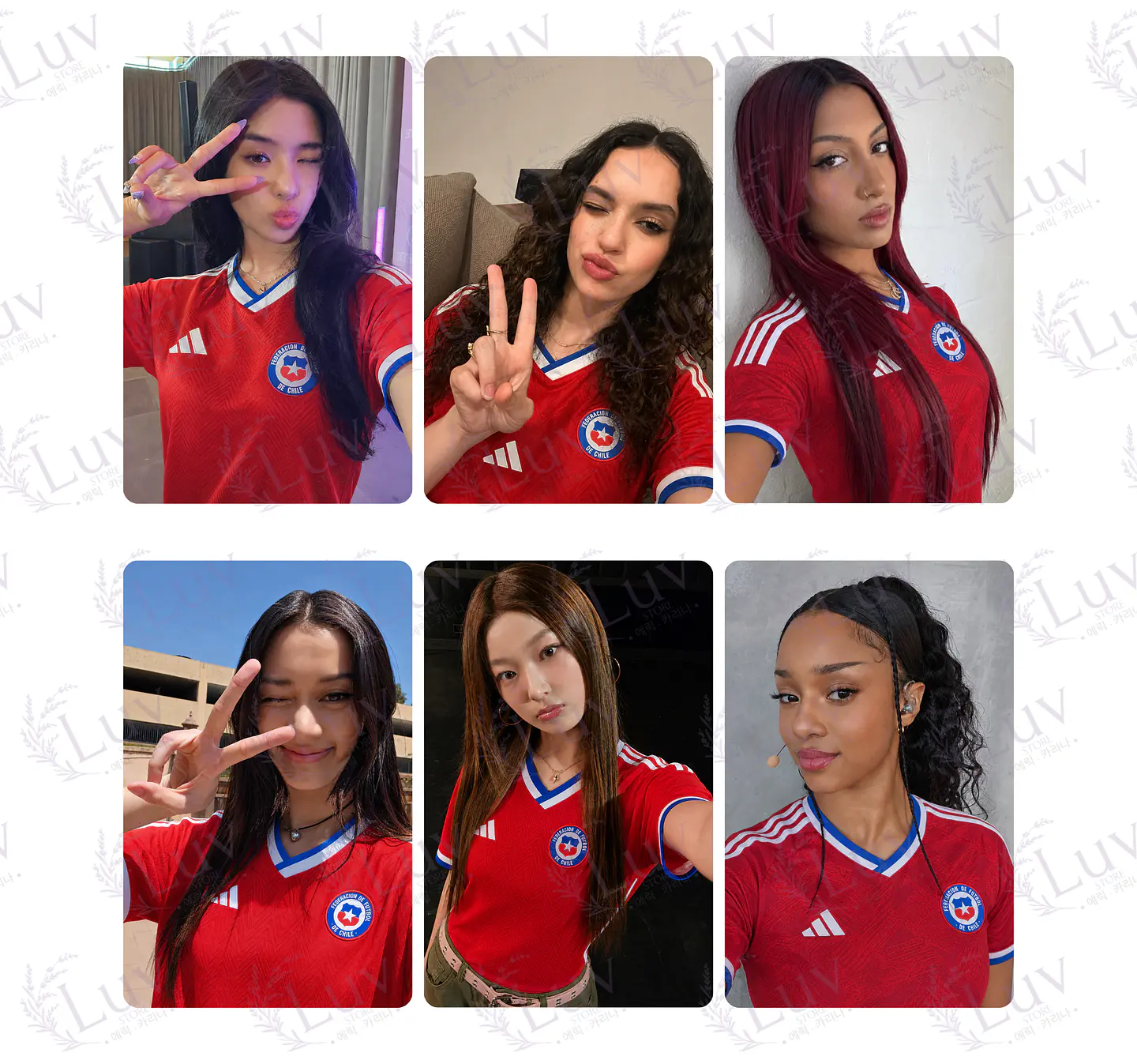 Set Photocards KATSEYES OT6 Selección Chilena Ver. 2 1