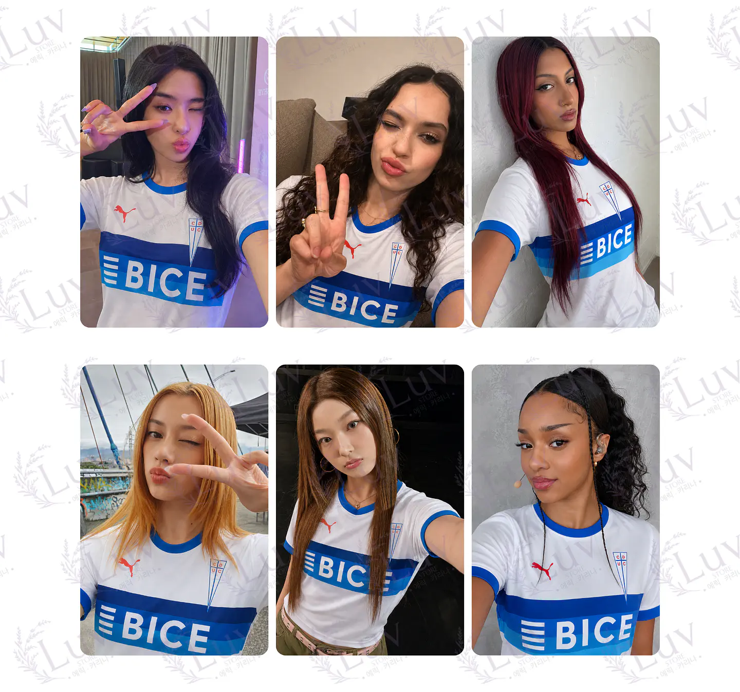 Set Photocards KATSEYES OT6 Universidad Católica Ver. 1 1