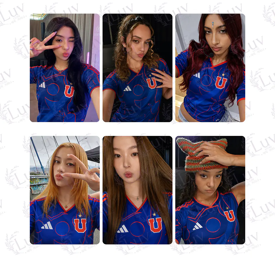 Set Photocards KATSEYES OT6 Universidad de Chile Ver. 1 1